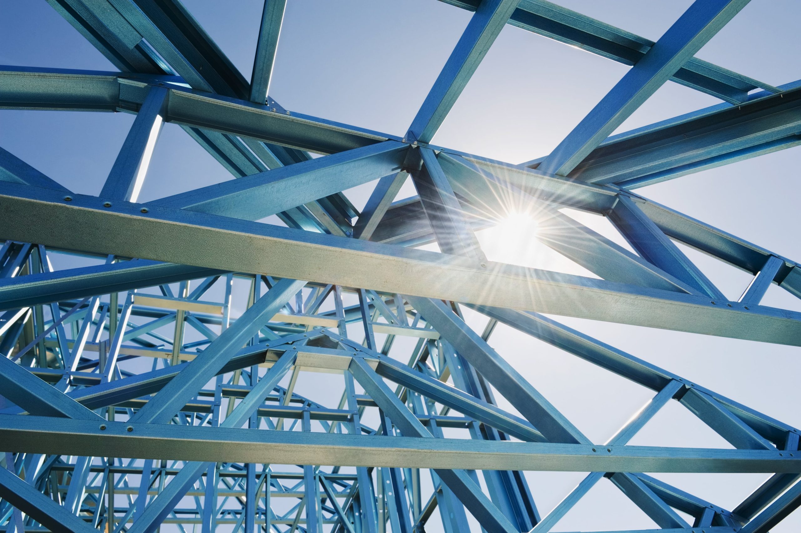 Steel framing dome structure