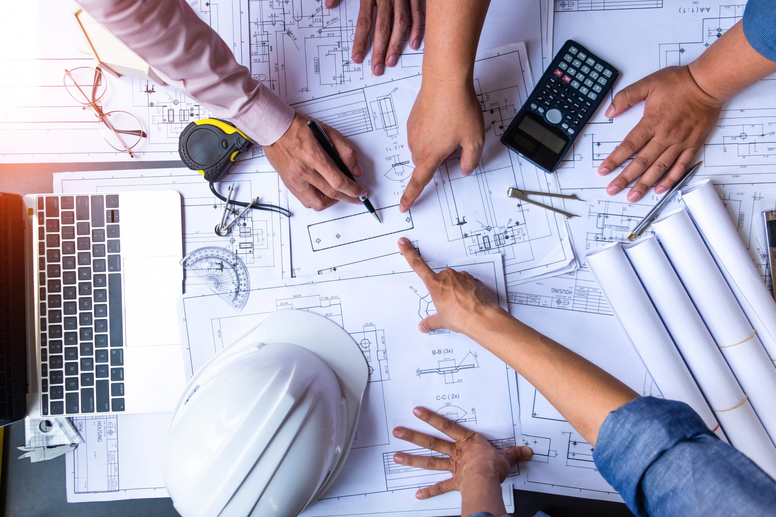 Engineered shop drawings and planning